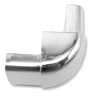 Угловое соединение 90° FDS-3.2 для раздвижной системы FDS-3, ПВХ/хром