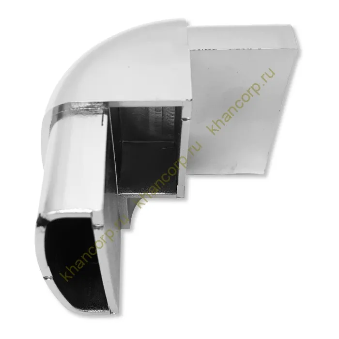 Угловое соединение 90° FDS-3.2 для раздвижной системы FDS-3, ПВХ/хром