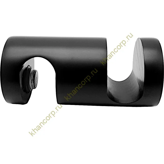 Крючок-полотенцесушитель FDA-03 зажимной, латунь/черный