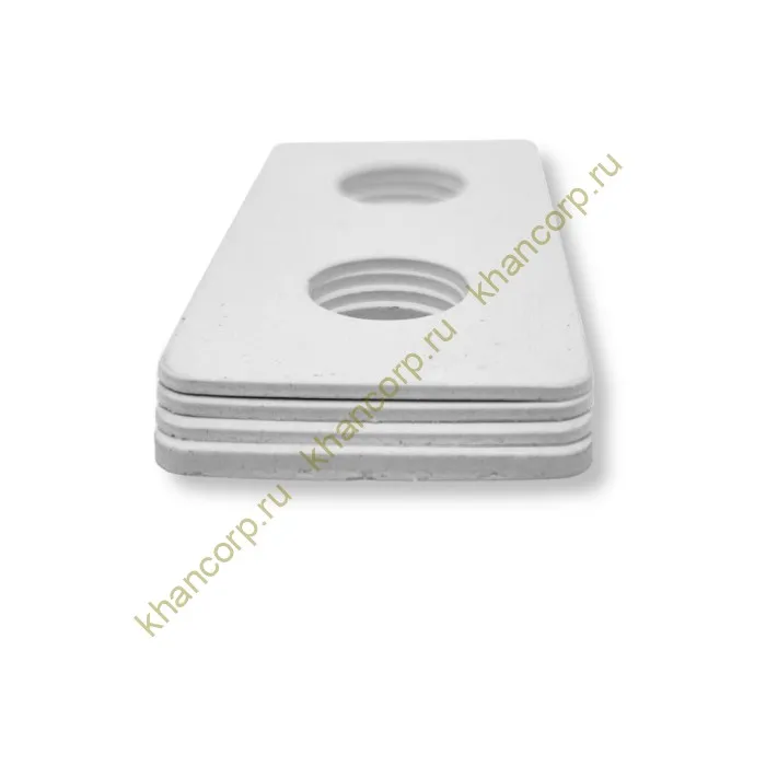 Комплект безасбестовых прокладок FDA-87 для петель серии Майя, 4шт, белый