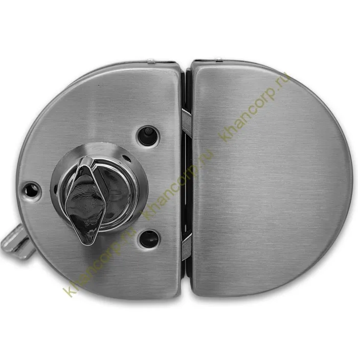 Замок FKZ-34 зажимной ключ/защелка, нержавейка/матовый