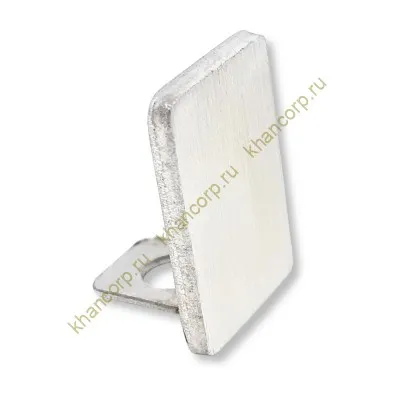 Торцевая заглушка FDPA-501 для п-образного профиля, нержавейка/матовый