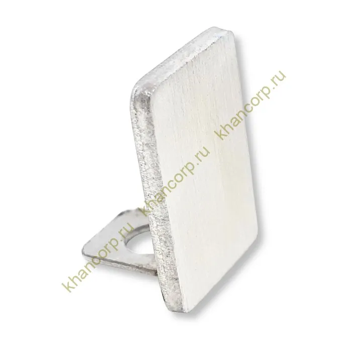 Торцевая заглушка FDPA-501 для п-образного профиля, нержавейка/матовый