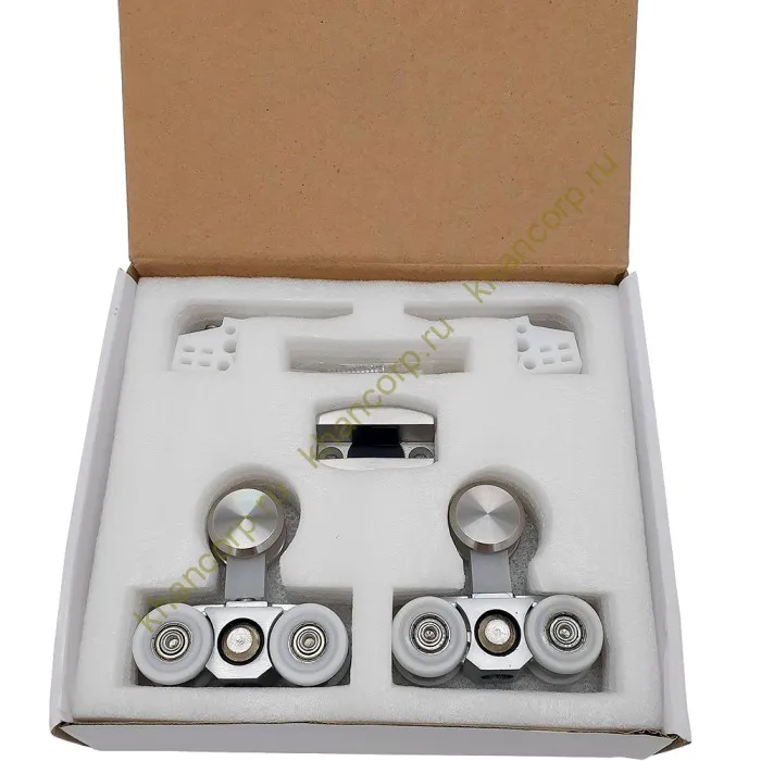 Раздвижная система Ретра FDS-11.1 для стеклянных дверей, нержавейка/матовый