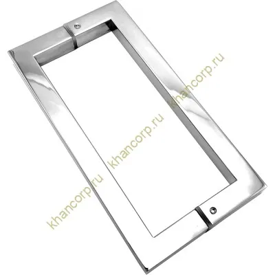 Ручка скоба FDR-71, 19х19х220х1.0 мм, нержавейка/полированный