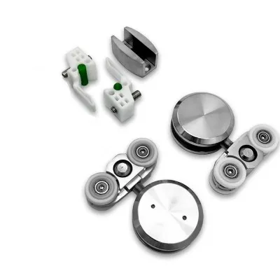 Раздвижная система Ретра FDS-11.2  для стеклянных дверей, нержавейка/матовый