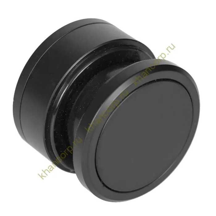 Точечное крепление FKK-26 с крышкой 12-18 мм без зенковки Ø35 мм рег.для стекла 10 мм, нержавейка/черный