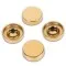 Держатель для зеркал FSZ-20 толщиной 4-8 мм Ø 20 мм (комплект 4 шт.), нержавейка/золото