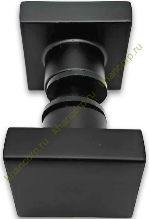 Ручка кноб FDR-30 квадратная, нержавейка/черный