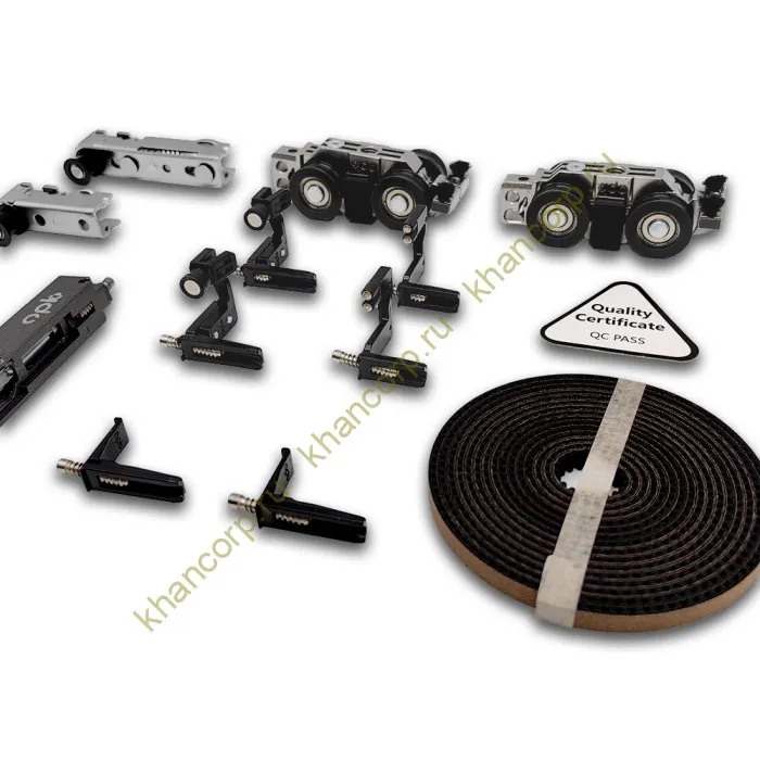Механизм FDS-19.3L центральной двери для 3-х дверной раздвижной системы Диона FDS-19, левое открывание