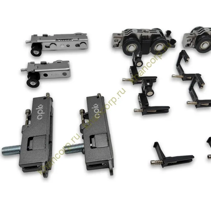 Механизм FDS-19.3L центральной двери для 3-х дверной раздвижной системы Диона FDS-19, левое открывание