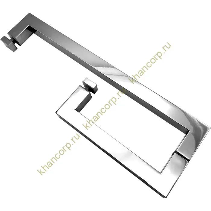 Ручка скоба FDR-72, 25x25x200x400х1.0 мм, нержавейка/полированный