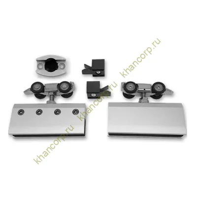 Раздвижная система Венера FDS-15 для стеклянных дверей, алюминий/анодированный