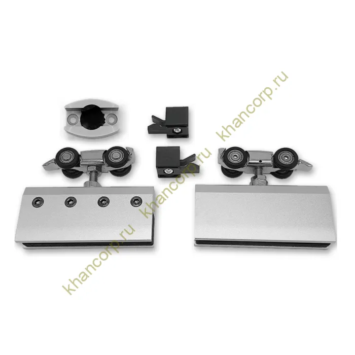 Раздвижная система Венера FDS-15 для стеклянных дверей, алюминий/анодированный