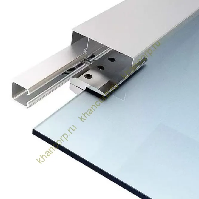 Раздвижная система Венера FDS-15 для стеклянных дверей, алюминий/анодированный