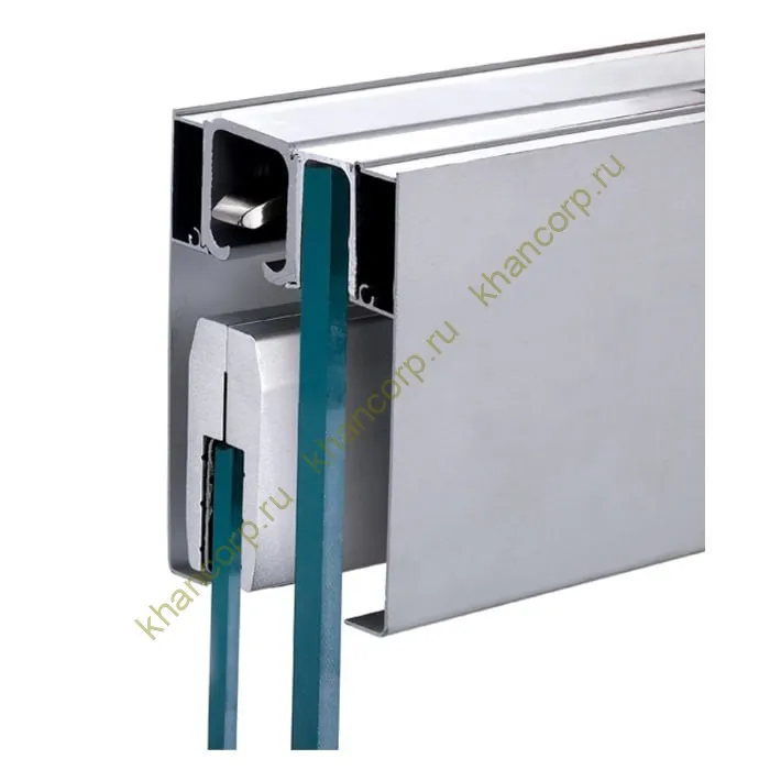 Раздвижная система Венера FDS-15 для стеклянных дверей, алюминий/анодированный