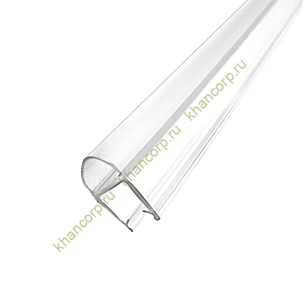 Уплотнитель ПРЕМИУМ А-образный прозрачный 2.2 м под стекло 8 мм FDPP-404.8