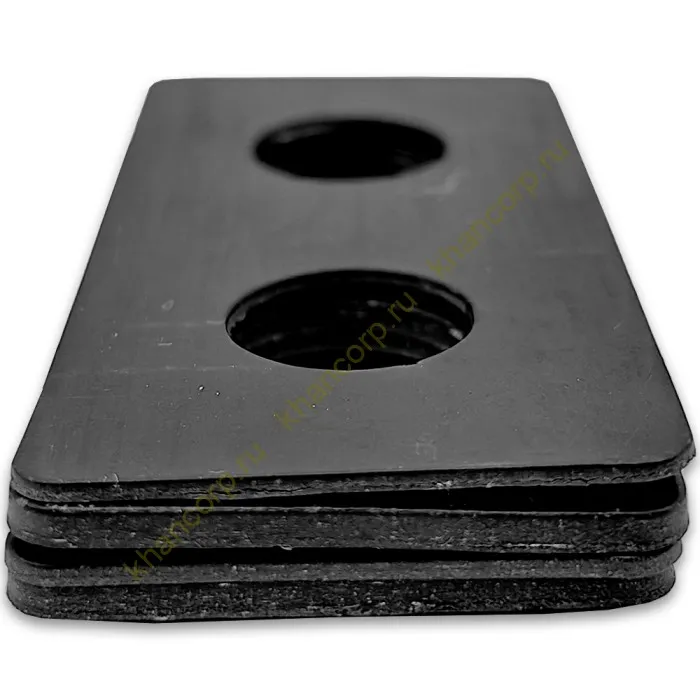 Комплект безасбестовых прокладок FDA-87 для петель серии Майя, 4шт, черный