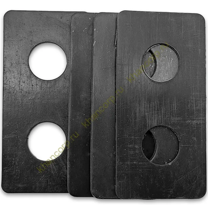 Комплект безасбестовых прокладок FDA-87 для петель серии Майя, 4шт, черный