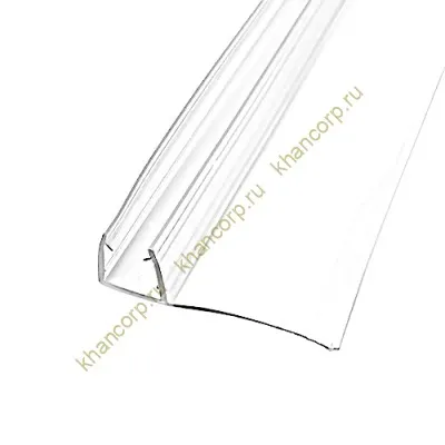 Уплотнитель ПРЕМИУМ F-образный прозрачный 2.2 м, ус 26 мм. под стекло 8 мм FDPP-401.8