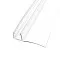 Уплотнитель ПРЕМИУМ F-образный прозрачный 2.2 м, ус 26 мм. под стекло 8 мм FDPP-401.8