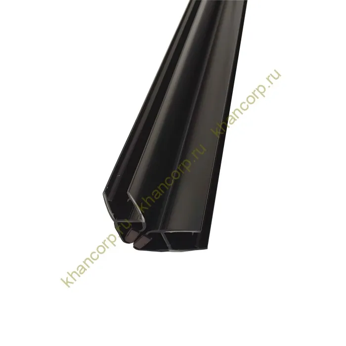 Уплотнитель магнитный 90°, 180° черный 2.2 м FDPP-202.8 