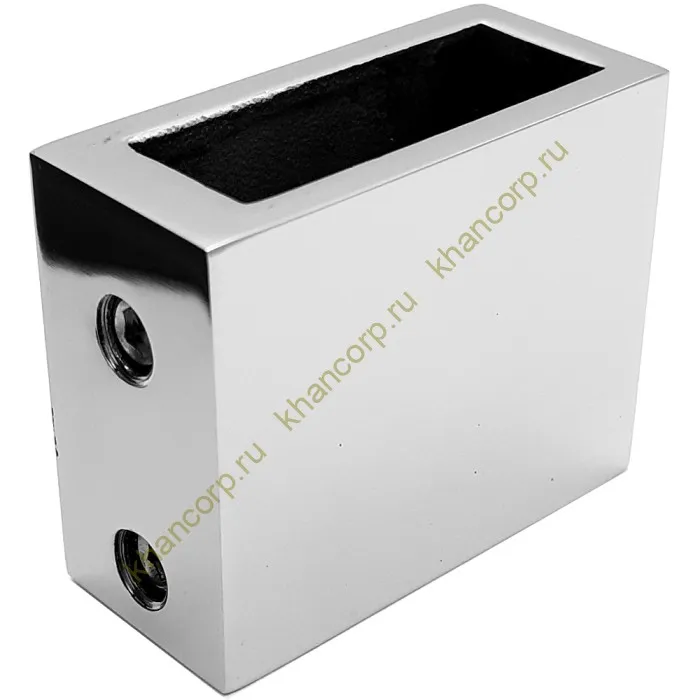 Крепление FDC-30 трубы 30х10 к стене, нержавейка/полированный