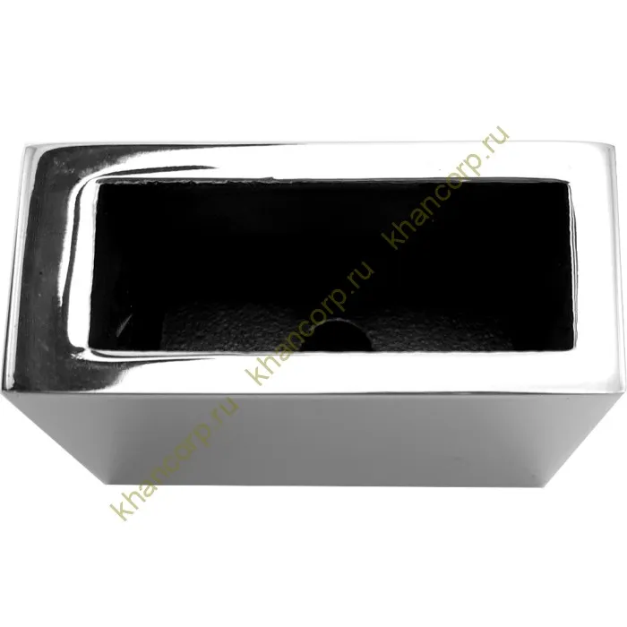 Крепление FDC-30 трубы 30х10 к стене, нержавейка/полированный