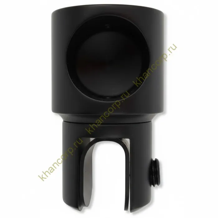 Держатель стекла FDC-12 трубы 19 торцевой 0°-360°, цинк/черный