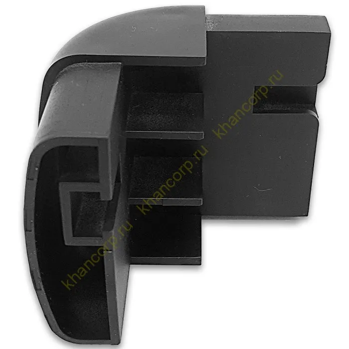 Угловое соединение 90° FDS-3.2 для раздвижной системы FDS-3, ПВХ/черный