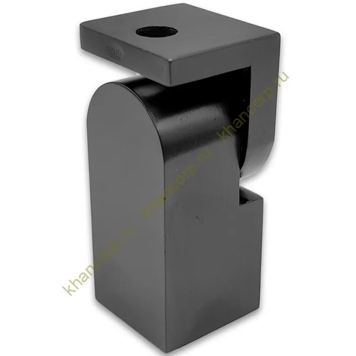 Крепление FDC-51 трубы 15х15 к стене 0°-180°, нержавейка/оружейная сталь