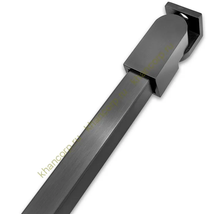 Крепление FDC-51 трубы 15х15 к стене 0°-180°, нержавейка/оружейная сталь