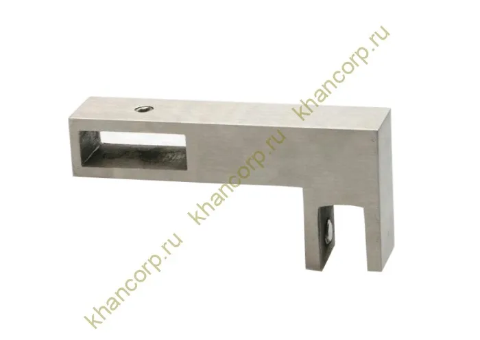 Держатель стекла FDC-35 сквозной 30х10 горизонтальный, нержавейка/полированный