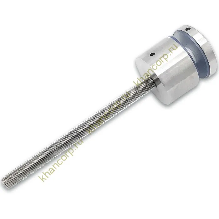 Стеклодержатель FKK-40.1, 10х30 мм Ø50 мм М12x1.75 для стекла, нержавейка/матовый