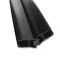 Уплотнитель магнитный ПРЕМИУМ 135°, 180° черный 2.5 м под стекло 8 мм FDPP-511.8