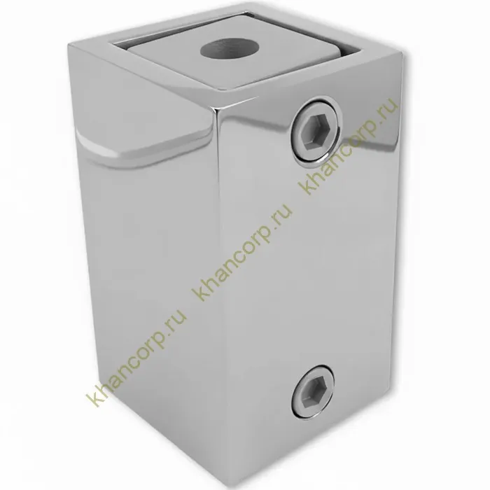 Крепление FDC-60 трубы 15х15 к стене, нержавейка/полированный