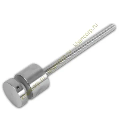 Стеклодержатель FKK-42.1, 10х30 мм Ø40 мм М12x1.75 для стекла, нержавейка/матовый