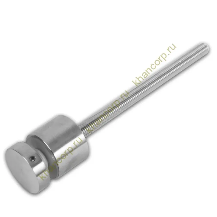 Стеклодержатель FKK-42.1, 10х30 мм Ø40 мм М12x1.75 для стекла, нержавейка/матовый