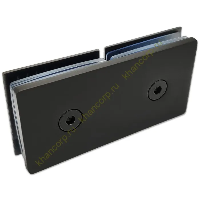 Коннектор Бета β FDK-26 стекло-стекло 180˚, нержавейка/черный