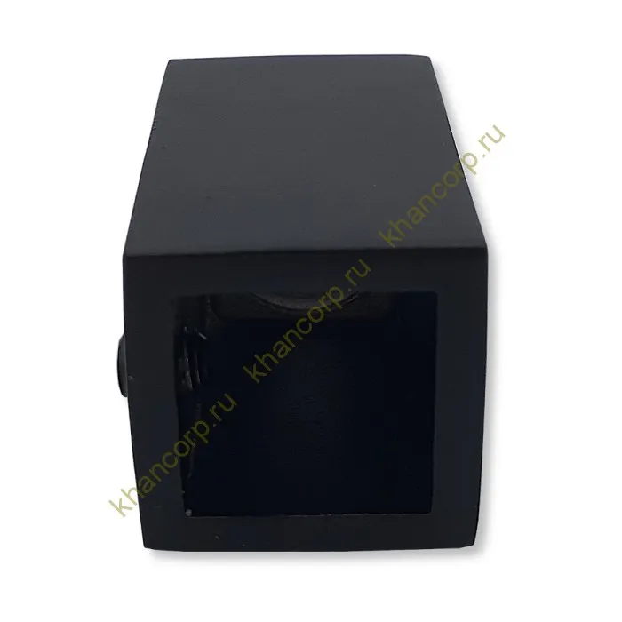 Крепление FDC-60 трубы 15х15 к стене, нержавейка/черный