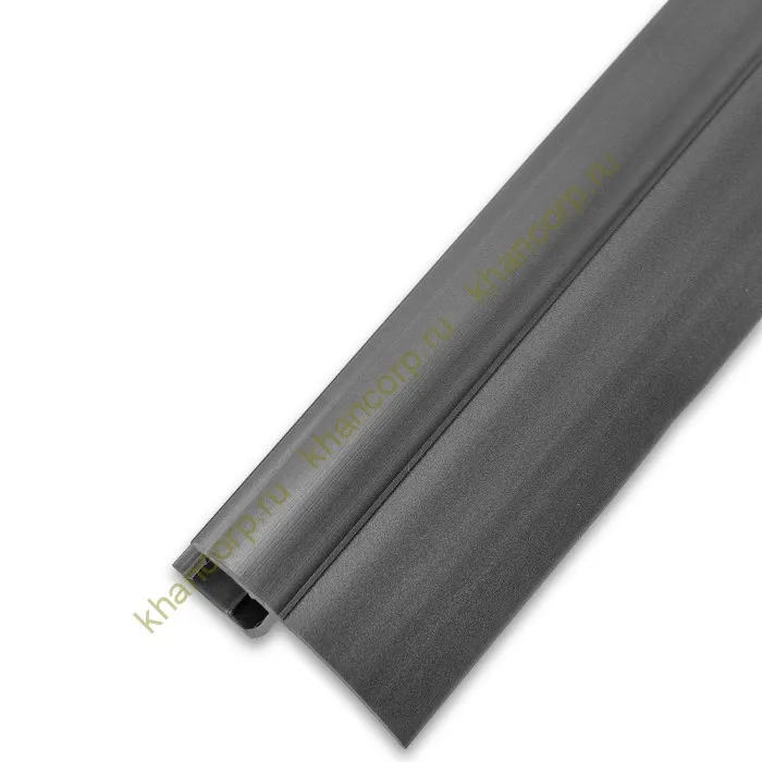 Уплотнитель ПРЕМИУМ Ч-образный серый 2.5 м, ус 18 мм под стекло 8 мм FDPP-412.8