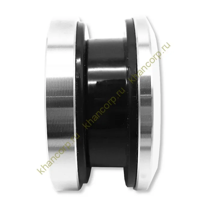 Точечное крепление FKK-23, 6 мм без зенковки Ø35 мм для стекла 10-12 мм, нержавейка/матовый