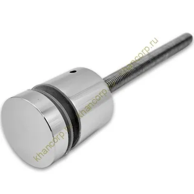 Стеклодержатель FKK-42.1, 10х30 мм Ø40 мм М12x1.75 для стекла, нержавейка/полированный