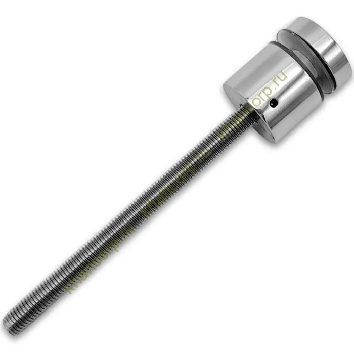 Стеклодержатель FKK-42.1, 10х30 мм Ø40 мм М12x1.75 для стекла, нержавейка/полированный