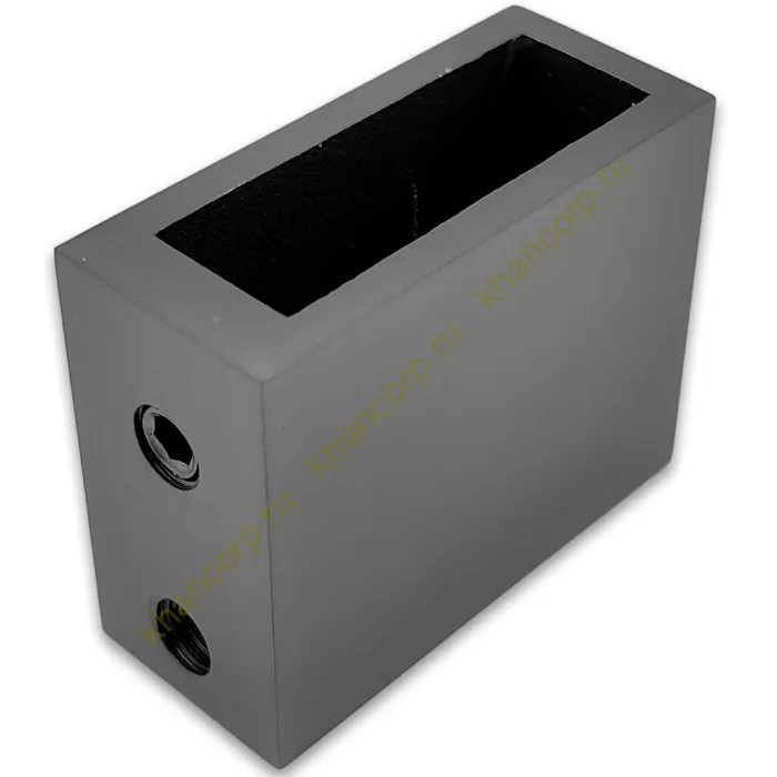 Крепление FDC-30 трубы 30х10 к стене, нержавейка/оружейная сталь