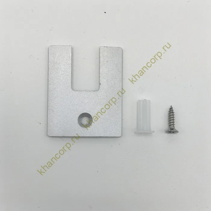 Заглушка торцевая FKP-402 для зажимного профиля, алюминий/анодированный