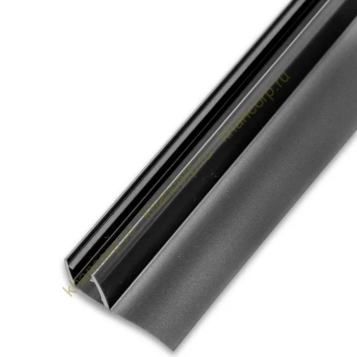 Уплотнитель ПРЕМИУМ F-образный серый 2.5 м, ус 16 мм. под стекло 8 мм FDPP-417.8