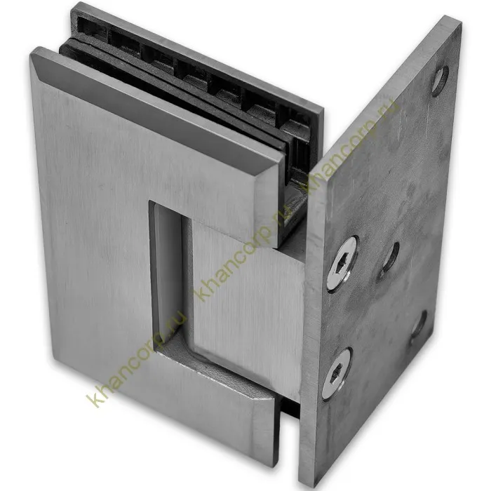 Петля Бета β FDP-20 стена-стекло с боковым креплением, нержавейка/матовый