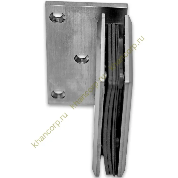 Петля Бета β FDP-20 стена-стекло с боковым креплением, нержавейка/матовый