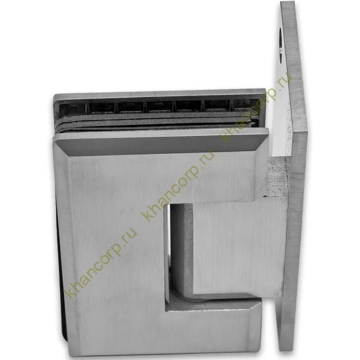 Петля Бета β FDP-20 стена-стекло с боковым креплением, нержавейка/матовый